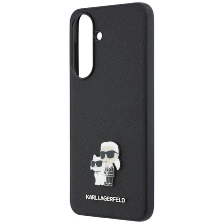 Husa de protectie Karl Lagerfeld Saffiano compatibil cu Samsung Galaxy A57 5G, Gri