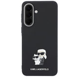 Husa de protectie Karl Lagerfeld Saffiano compatibil cu Samsung Galaxy A57 5G, Gri