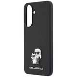 Husa de protectie Karl Lagerfeld Saffiano compatibil cu Samsung Galaxy A37 5G, Gri