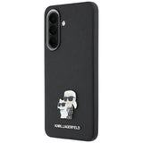 Husa de protectie Karl Lagerfeld Saffiano compatibil cu Samsung Galaxy A37 5G, Gri