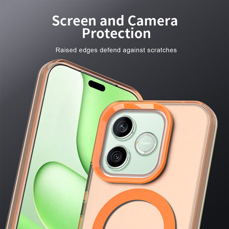 Husa pentru Honor 600 Lite - Techsuit CandyCase MagSafe - Orange