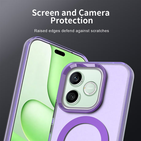 Husa pentru Honor 600 Lite - Techsuit CandyCase MagSafe - Purple