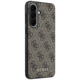 Husa de protectie Guess Hardcase 4G Classic compatibil cu Samsung Galaxy A37 5G, Maro