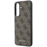 Husa de protectie Guess Hardcase 4G Classic compatibil cu Samsung Galaxy A37 5G, Maro