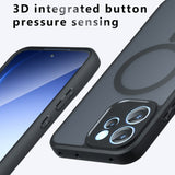 Husa de protectie Techsuit PureFrost MagSafe compatibil cu Oppo Reno15 F / Reno15 FS 5G, Negru Frost