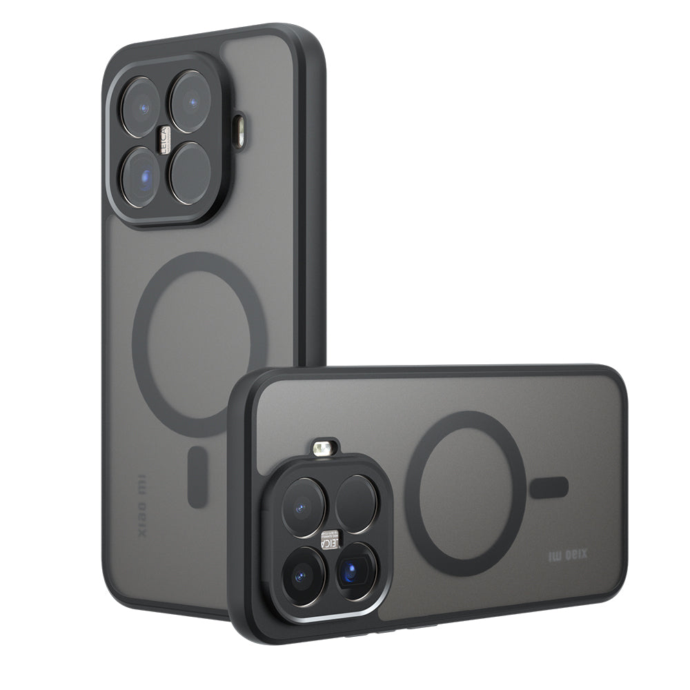 Husa de protectie Techsuit PureFrost MagSafe compatibil cu Xiaomi 17T, Negru Frost