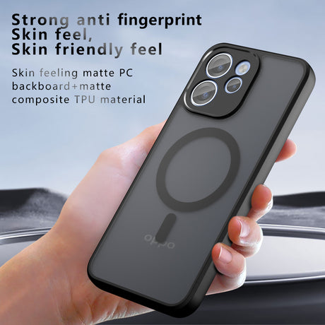 Techsuit PureFrost MagSafe kompatibilis védőtok Xiaomi 17T készülékhez, fekete Frost