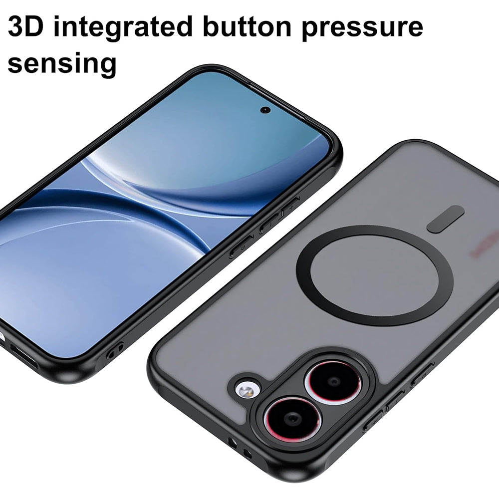 Husa de protectie Techsuit PureFrost MagSafe compatibil cu Xiaomi Poco X8 Pro, Negru