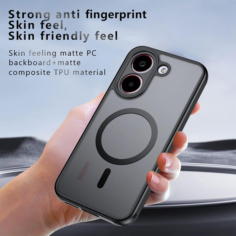 Husa de protectie Techsuit PureFrost MagSafe compatibil cu Xiaomi Poco X8 Pro, Negru