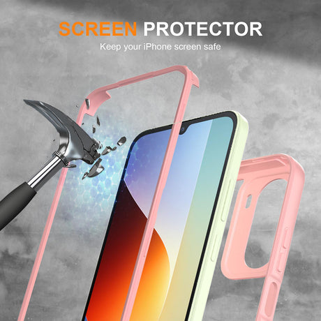 TechSuit Folie de protectie Techsuit ColorVerse 360 Series + compatibil cu Xiaomi Redmi A7 Pro 4G, Roz – imagine 5