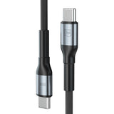 Cablu 3mk Hyper N-Series, Type-C, 100W, 3m, Negru