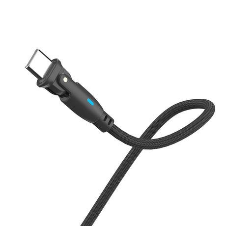 3mk Hyper N-Series kábel, USB-C, 100 W, 1 m, fekete