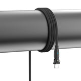Cablu 3mk Hyper N-Series, USB-C, 100W, 1m, Negru