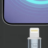 Cablu 3mk Hyper N-Series, USB-C la Lightning, 27W, 2m, Alb