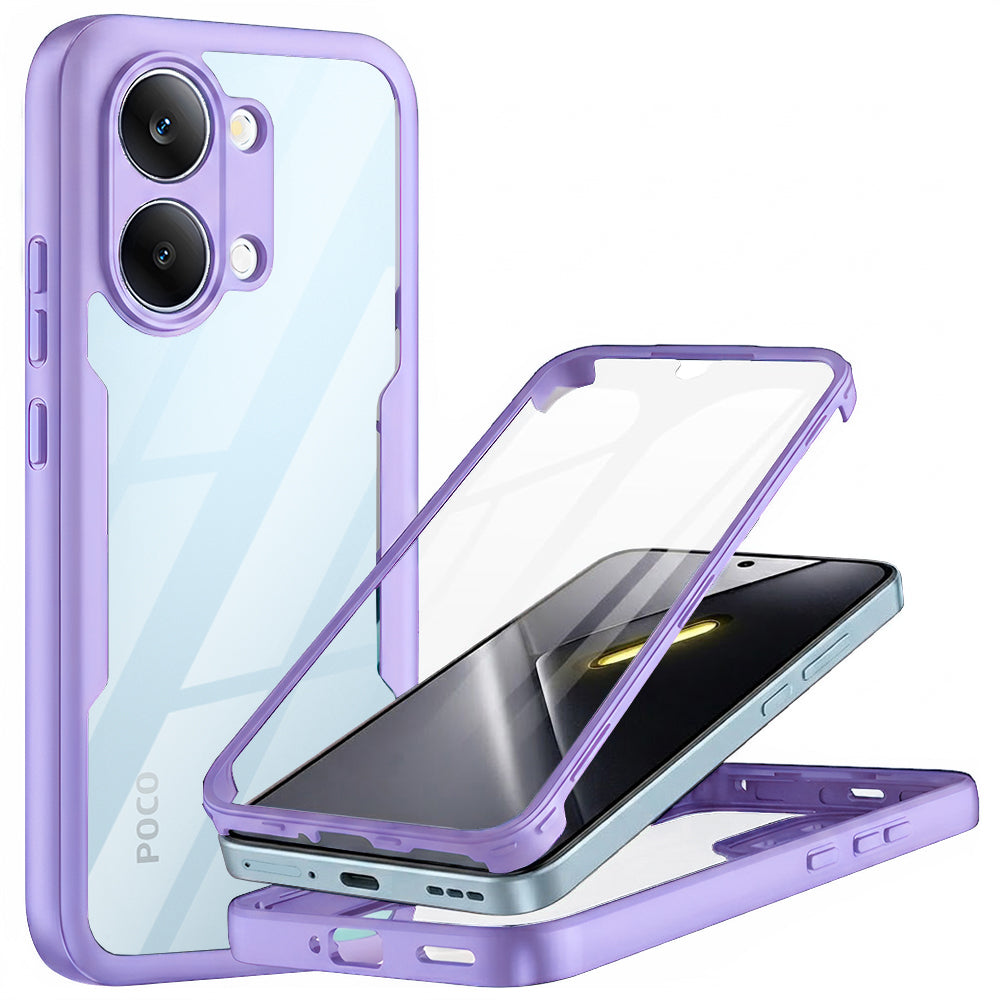 Husa de protectie Techsuit ColorVerse 360 Series compatibil cu Xiaomi Poco X8 Pro Max, Mov