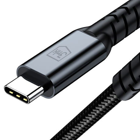 3mk Hyper N-Series kábel, Thunderbolt 4, 240 W, 2 m, fekete