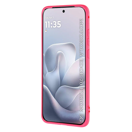 TechSuit Husa de protectie Techsuit SoftFlex compatibil cu Motorola Edge 70 Fusion, Roz Intens – imagine 2