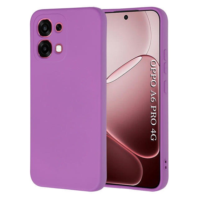 TechSuit Husa de protectie Techsuit SoftFlex compatibil cu Oppo A6 Pro 4G / A6 Pro 5G, Mov