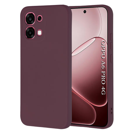 TechSuit Husa de protectie Techsuit SoftFlex compatibil cu Oppo A6 Pro 4G / A6 Pro 5G, Plum Red