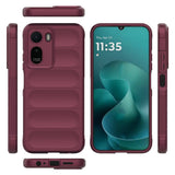 Husa de protectie Techsuit Magic Shield compatibil cu Xiaomi Redmi A7 Pro 4G, Bordeaux