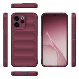 Husa de protectie Techsuit Magic Shield compatibil cu Oppo Reno15 F / Reno15 FS 5G, Bordeaux