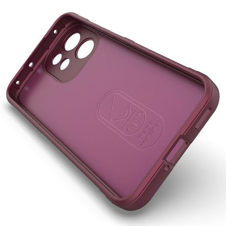Husa de protectie Techsuit Magic Shield compatibil cu Oppo Reno15 F / Reno15 FS 5G, Bordeaux
