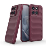 Husa pentru Motorola Edge 70 Fusion - Techsuit Magic Shield - Bordeaux