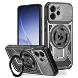 Husa de protectie Techsuit RuggedCam compatibil cu Oppo Reno15 F / Reno15 FS 5G, Gri