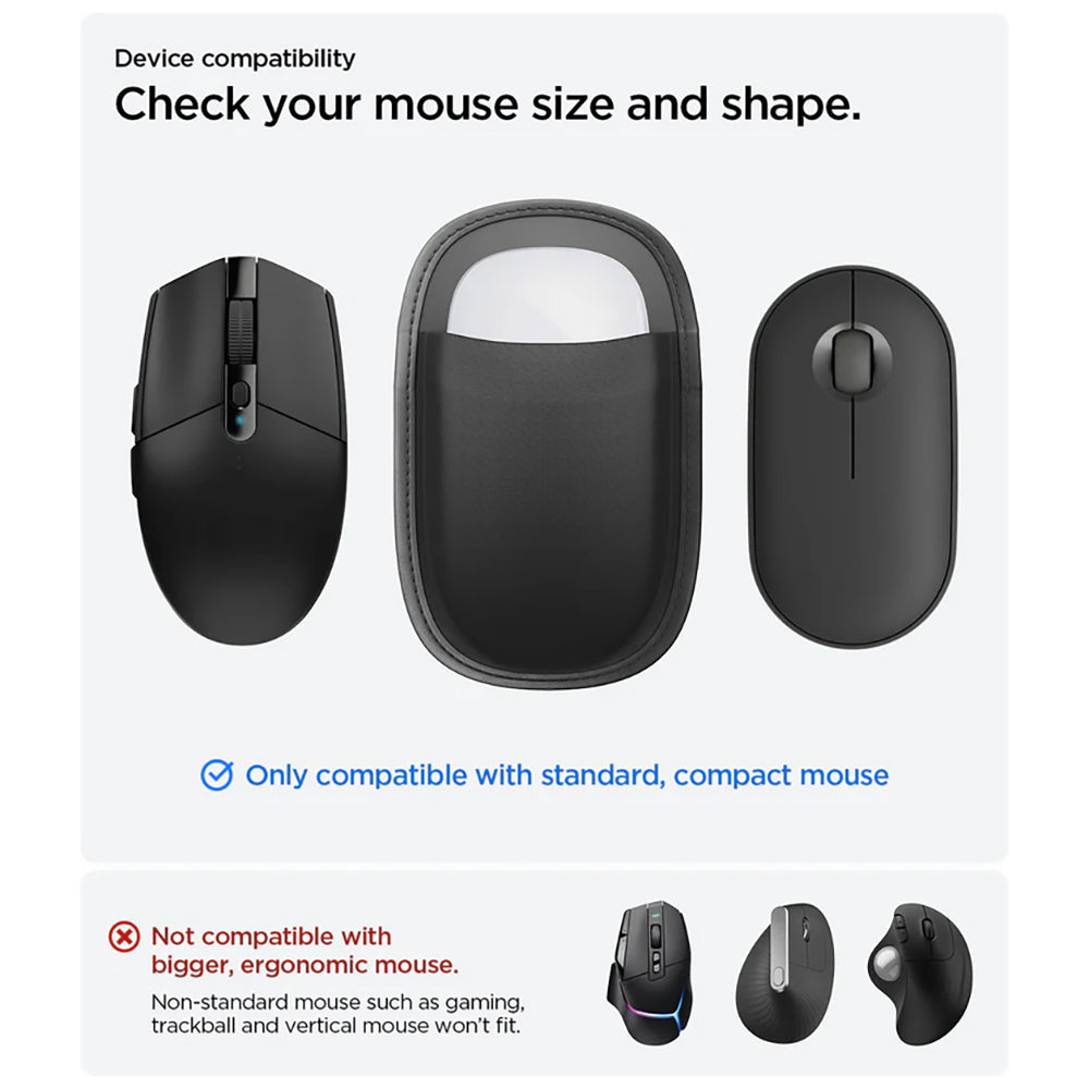 Husa pentru Mouse cu adeziv 3M - Spigen LD220 (APP11227) - Black
