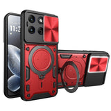 Husa de protectie Techsuit CamGuard Pro compatibil cu Motorola Edge 70 Fusion, Roșu