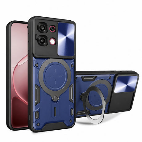 Husa de protectie Techsuit CamGuard Pro compatibil cu Oppo A6 Pro 4G / A6 Pro 5G, Albastru