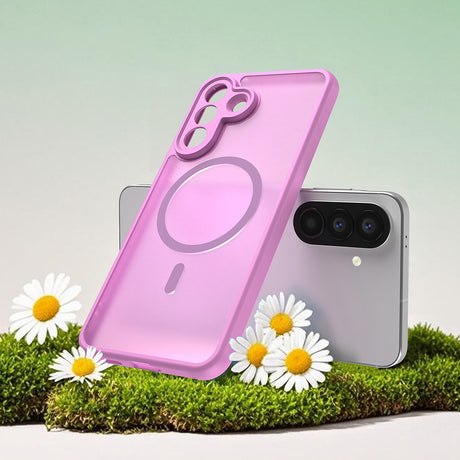 Husa pentru Samsung Galaxy A27 5G - Techsuit HaloFrost II MagSafe - Pink