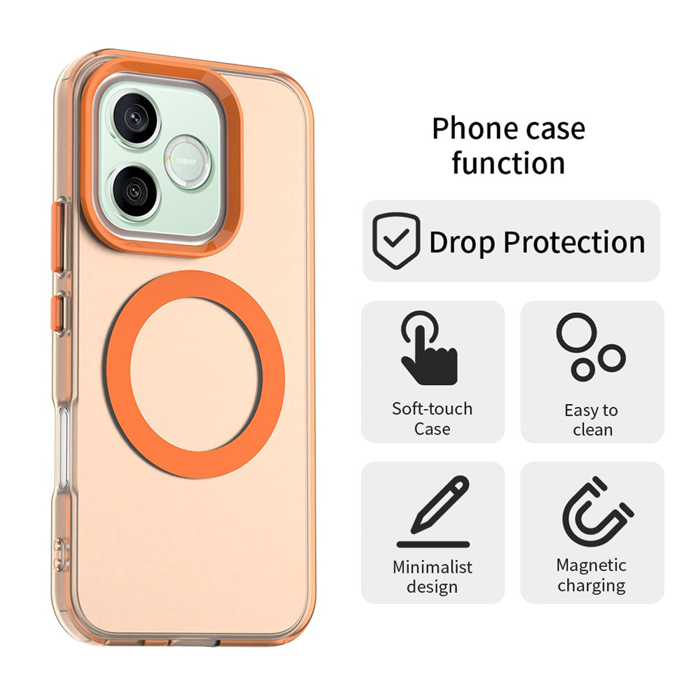 Husa pentru Honor 600 / 600 Pro - Techsuit CandyCase MagSafe - Orange