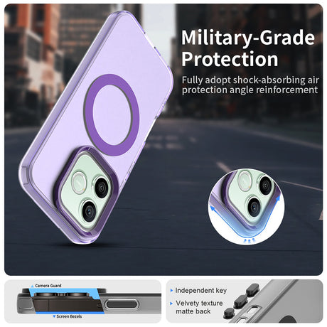 Husa pentru Honor 600 / 600 Pro - Techsuit CandyCase MagSafe - Purple