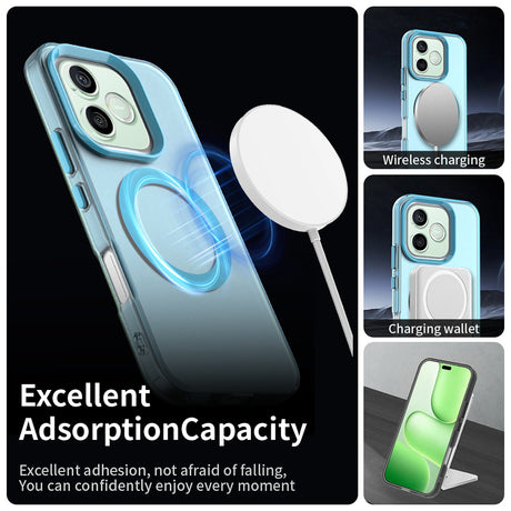 Husa pentru Honor 600 / 600 Pro - Techsuit CandyCase MagSafe - Blue