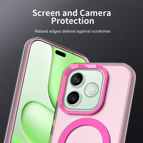 Husa pentru Honor 600 / 600 Pro - Techsuit CandyCase MagSafe - Pink