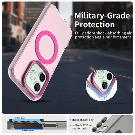 Husa pentru Honor 600 / 600 Pro - Techsuit CandyCase MagSafe - Pink