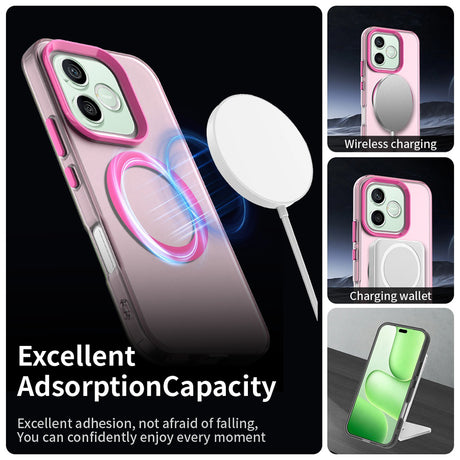 Husa pentru Honor 600 / 600 Pro - Techsuit CandyCase MagSafe - Pink