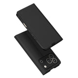 Husa de protectie Techsuit Magskin Book compatibil cu Honor 600 Pro, Negru