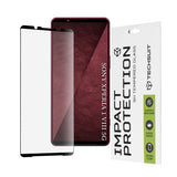 Folie de protectie Techsuit 111D Full Cover compatibil cu Sony Xperia 1 VIII, Negru