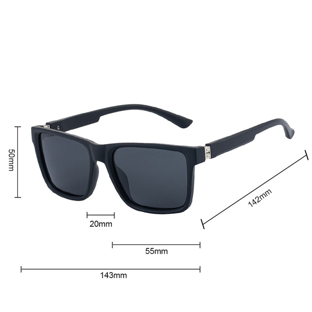 Ochelari de Soare Techsuit (8506), Forma Patrata, Gri
