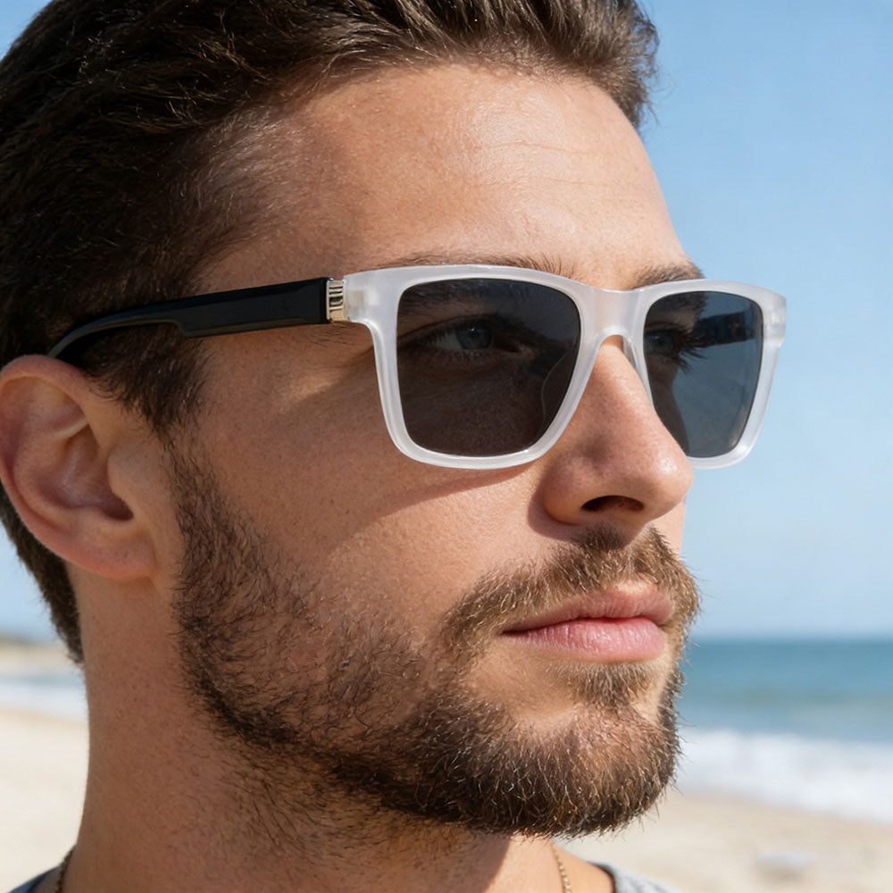 Ochelari de Soare Techsuit (8506), Forma Patrata, Maro