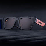 Ochelari de Soare Techsuit (8491), Forma Patrat, TAC, Negru