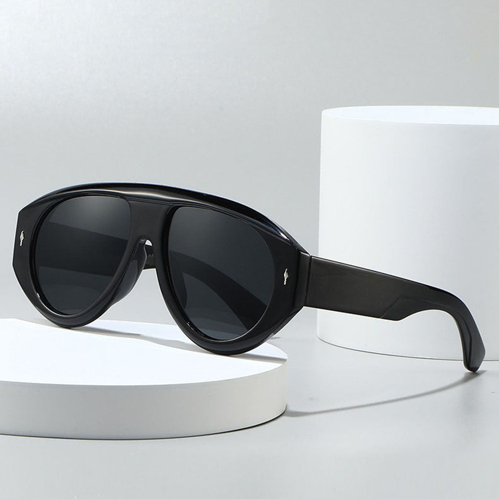 Ochelari de soare Techsuit (3991), Policarbonat, Negru