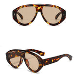 Ochelari de soare Techsuit (3991), Policarbonat, Maro
