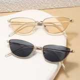 Ochelari de Soare Techsuit (622), Cat-Eye, Auriu