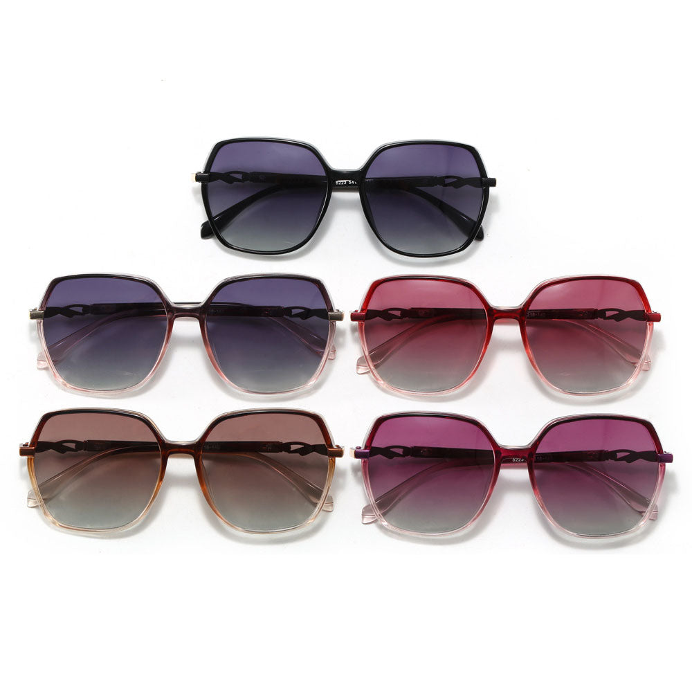 Ochelari de Soare Techsuit (5223), Policarbonat, Gri / Roz