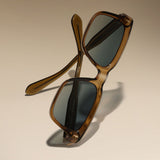 Ochelari de Soare Techsuit (31246), Flat-Top, UV400, Maro