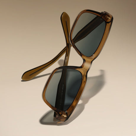 Ochelari de Soare Techsuit (31246), Flat-Top, UV400, Maro