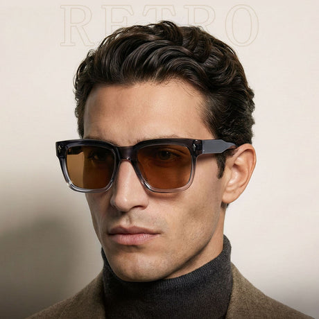 Ochelari de Soare Techsuit (31246), Flat-Top, UV400, Maro
